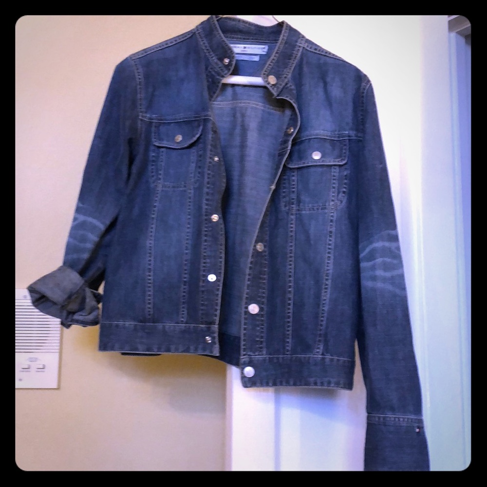 Women’s Tommy Hilfiger L Jean Jacket!